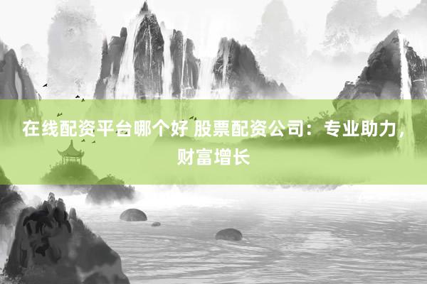 在线配资平台哪个好 股票配资公司：专业助力，财富增长